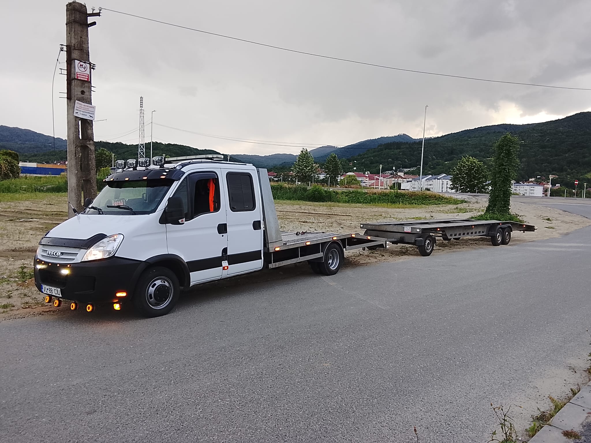 Asistenta rutiera Valea Oltului